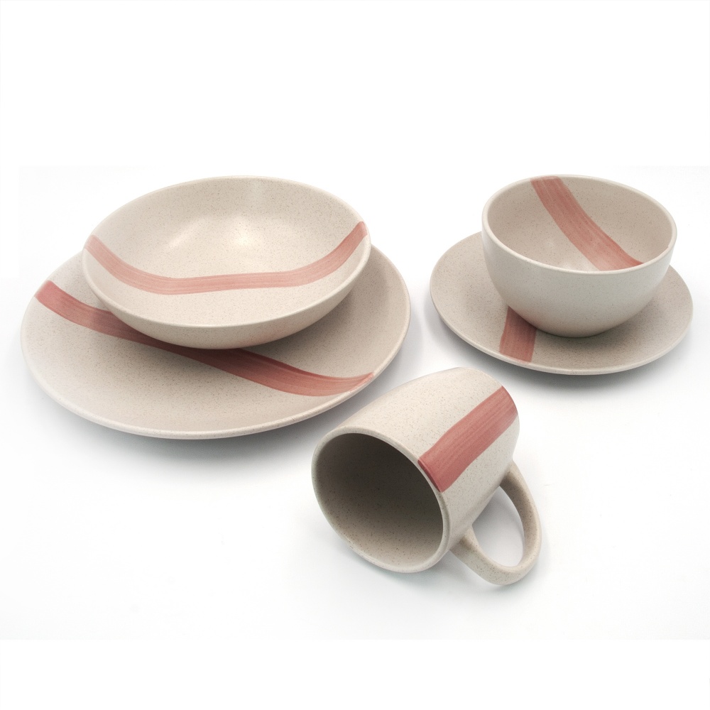 Тарелка суповая Milika Lucidity Rosy 20 см M0440-TRCZ231012-80SP