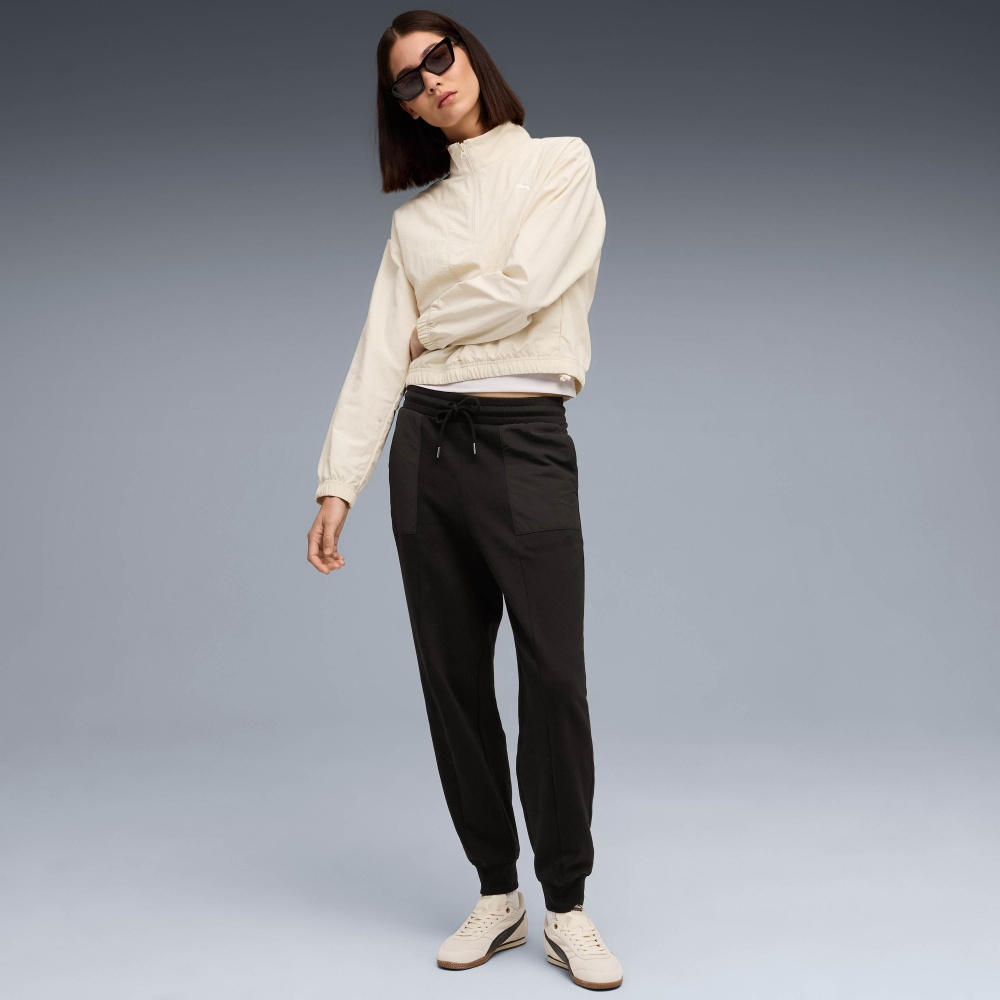 Брюки Puma HER Comfort High-Waist Sweatpants FL cl 68815401 р. S черный