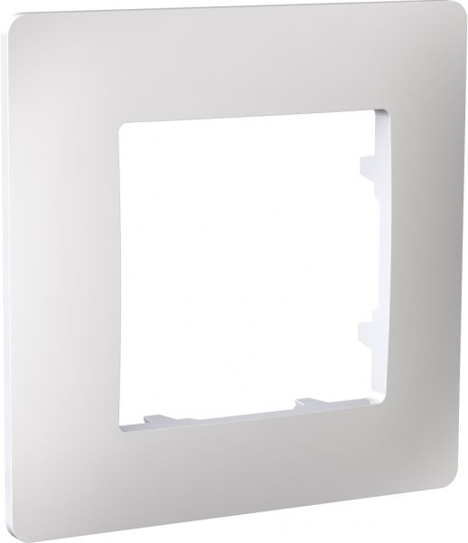 Рамка одноместная Plank Electrotechnic Classic универсальная белый PLK1010031