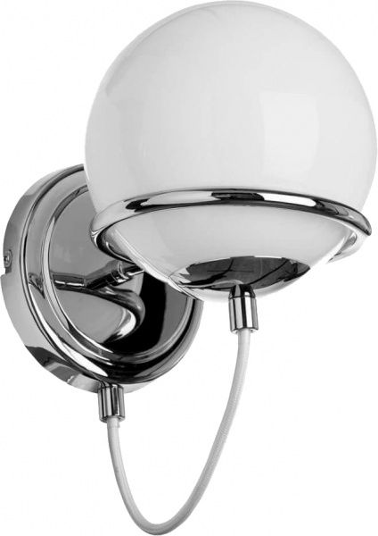 Бра Arte Lamp BERGAMO A2990AP-1CC 1x40 Вт E14 білий 