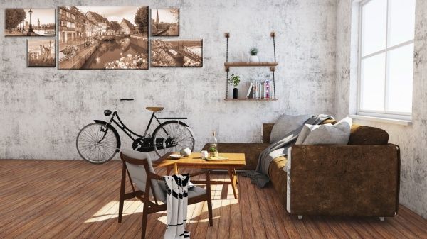 Картина модульная 50x150 см SvitArt MN5-4 