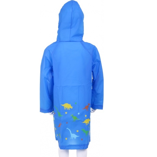 Дождевик для мальчика Susino Динозавры р.130 голубой RP213 XXL (130-145) 