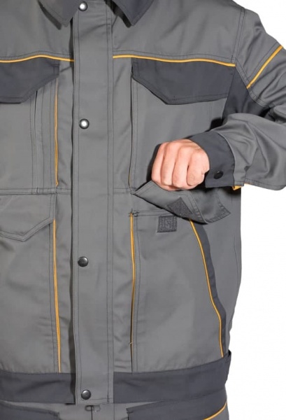 Куртка рабочая Ozon К5 Атис р. XXL рост 3-4 1-106 серый