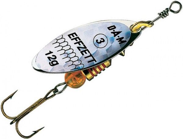 Блесна DAM Effzett Predator 12 г silver/glitter 5126112