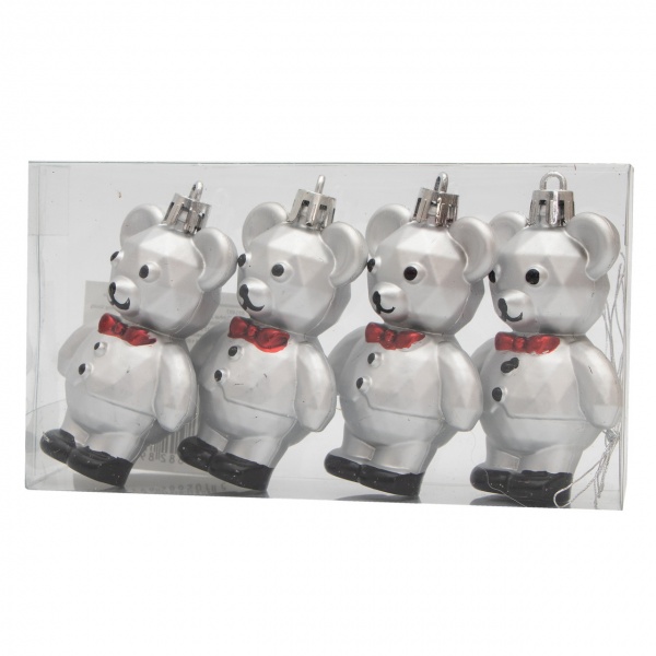 Ялинкова іграшка Девілон Ведмедик 891497 7 см 