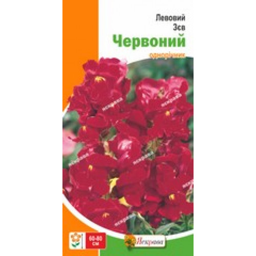 Насіння Яскрава ротики Левовий Зев червоний
