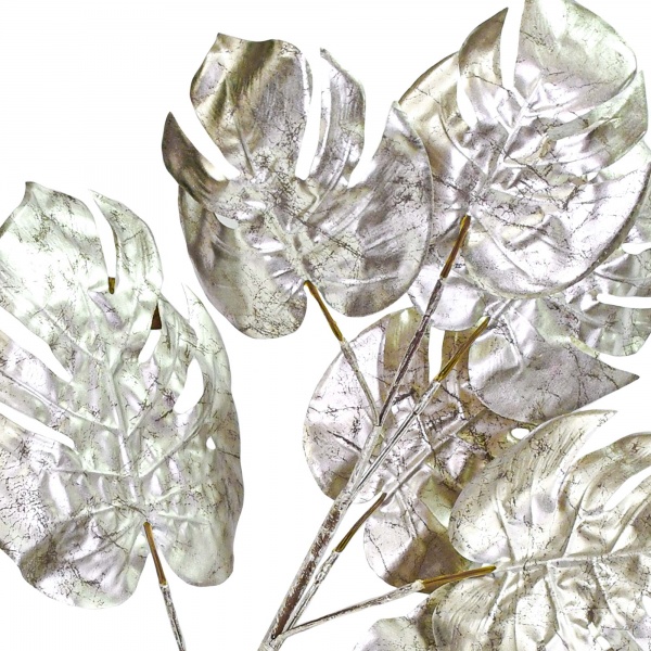 Квітка штучна Monstera платина 76 см TW-23 Engard