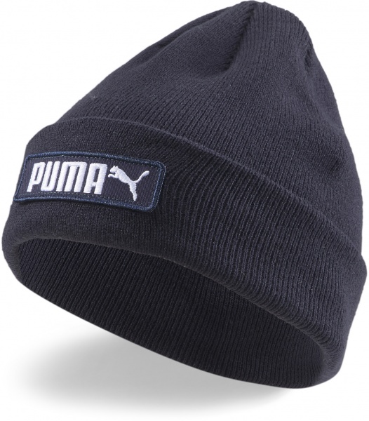 Шапка Puma Classic Cuff Beanie 2343406 р.one size разноцветный