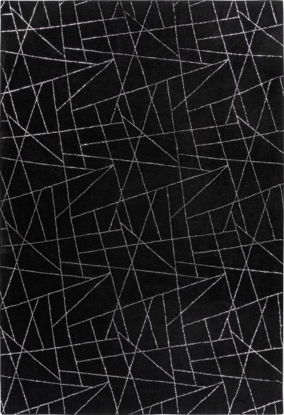 Килим Kayoom Bijou 125 Black/Silver 160х230 