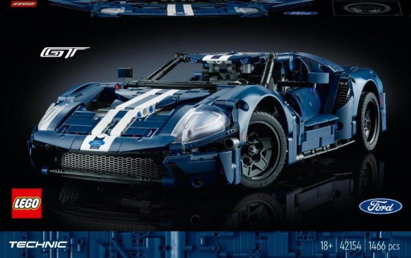 Конструктор LEGO Technic Ford GT 2022 42154