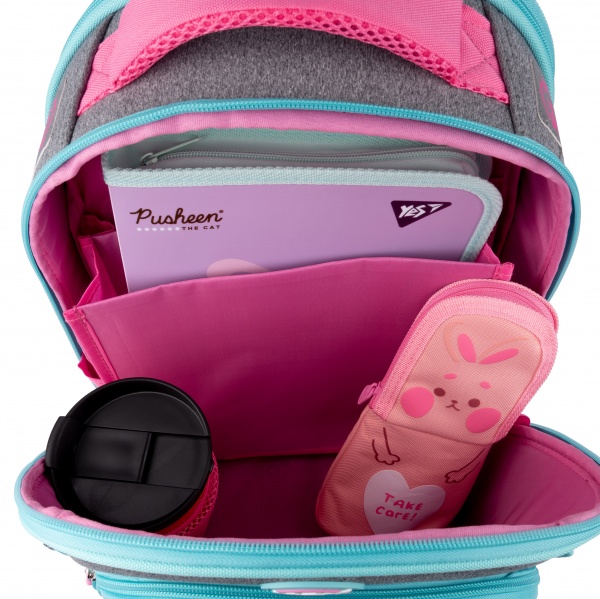 Рюкзак каркасний YES Fashion S-89 Unicorn сірий