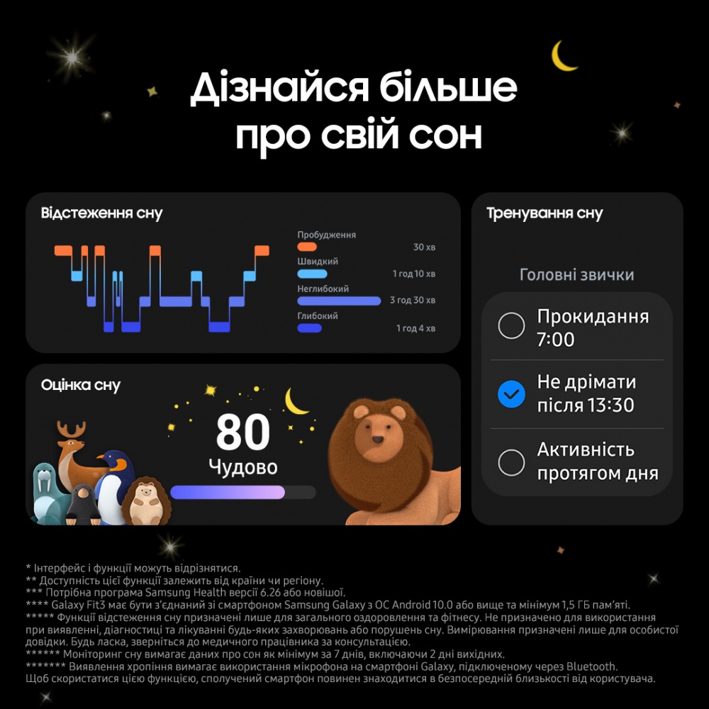 Фитнес-браслет Samsung Galaxy Fit3 grey (SM-R390NZAASEK)