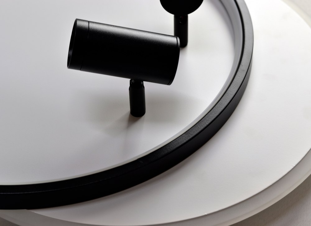 Люстра світлодіодна Luminaria 4x90 Вт LED-модуль білий із чорним GEOMETRIA DOWNLIGHT 90W 2R