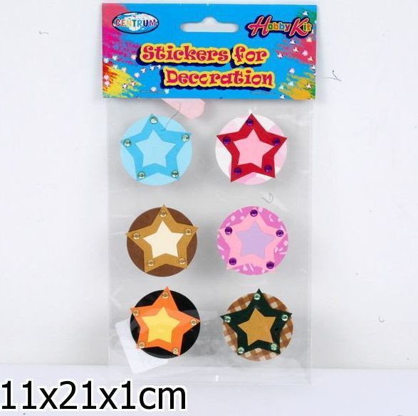 Набір наліпок декоративних 82906 6 шт. Centrum