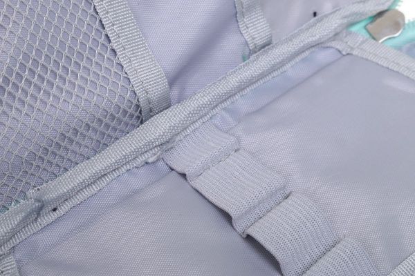 Пенал Hello с декоративным розовым растением бирюзовый с розовым