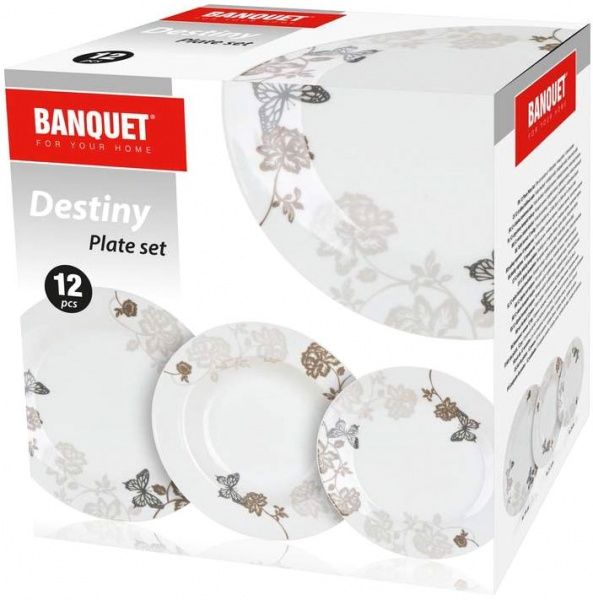 Сервиз столовый на 4 персоны Destiny 12 предметов Banquet