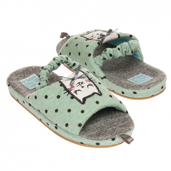 Капці дитячі для дівчинки Home Story р.28 м'ятний 210851-12 