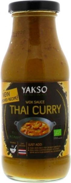 Соус Yakso Вок Тайский с карри Био органик 240 мл
