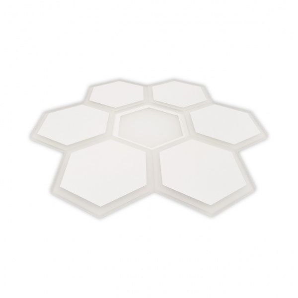 Світильник світлодіодний Hopfen Vela з пультом ДК 88 Вт білий 3000-6500 К 