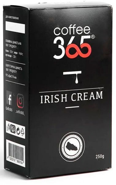 Кава мелена Irish Cream 250 г