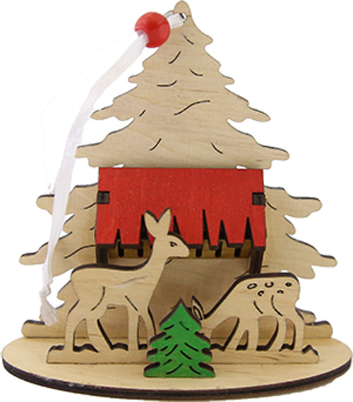 Подвеска Сказочная полянка 10 см разноцветный 1220302