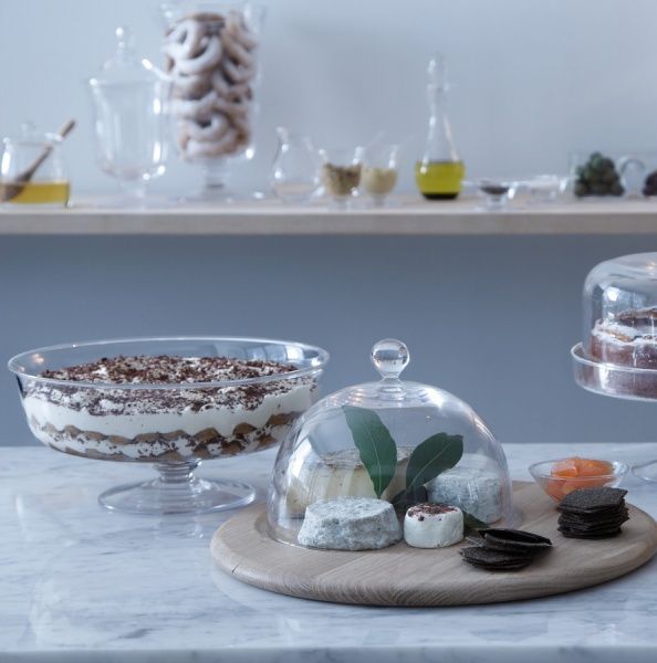 Фруктовниця на ніжці Serve 31 см G1035-31-301 LSA 