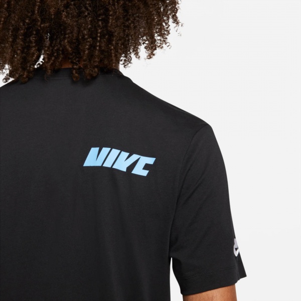 Футболка Nike M NSW ESS+ SPORT 1 TEE DM6377-010 р.M чорний