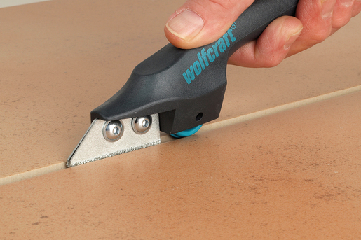 Скребок Wolfcraft для удаления плиточного раствора 5570000