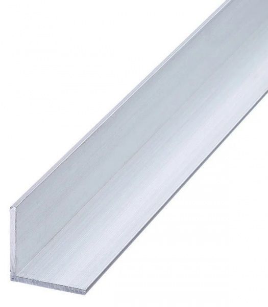 Уголок алюминиевый АЛЮПРО 20x20x1,5 мм 3000 мм без покрытия
