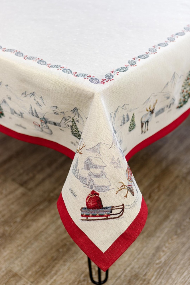 Скатерть Зима 135x280 см La Nuit