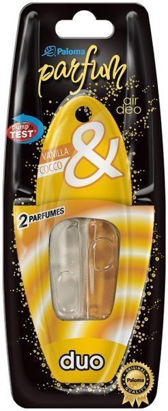 Ароматизатор подвесной  Paloma Duo ваниль и кокос