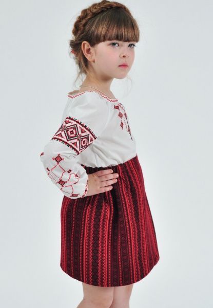 Юбка-плахта Гармонiя р.134 красный 33431 