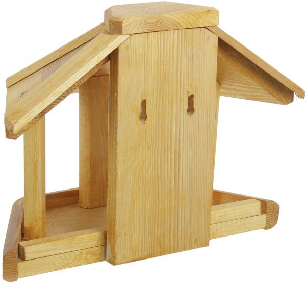Кормушка Садівничок для птиц Восточная настенная 31x27x24 см