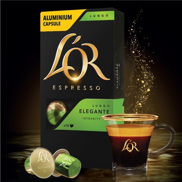 Кава в капсулах L'OR Lungo Elegante 52 г Elegante 52г 