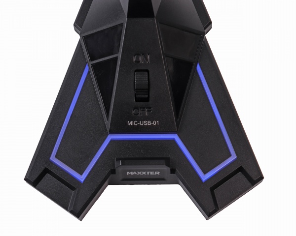 Мікрофон Maxxter Ghost Sound USB настільний ігровий (Ghost Sound)