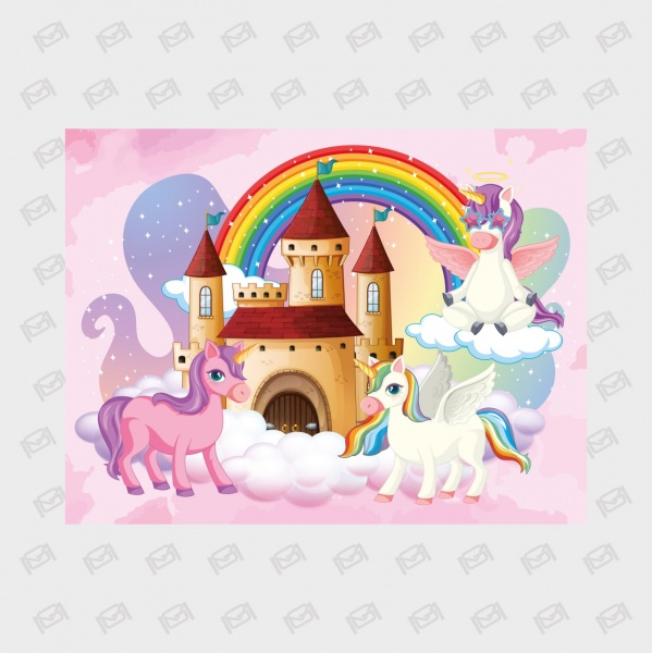 Пазлы магнитные MAXGROUP Пони 24 элемента NM-206