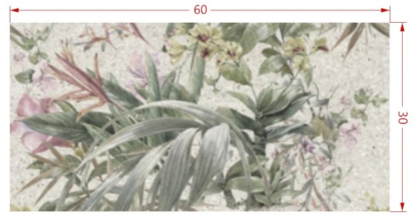 Плитка Ceramika Color Terazzo Flower A Rett CKR15-1 30x60 