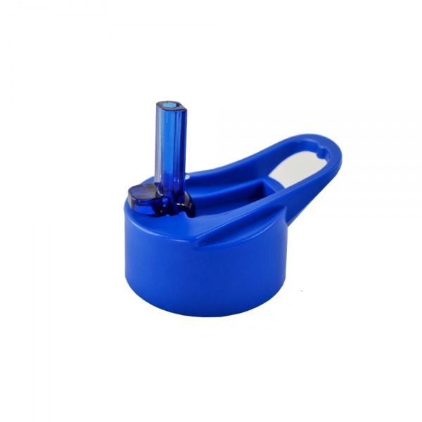 Пляшка Glassy 660 мл синій Line Art