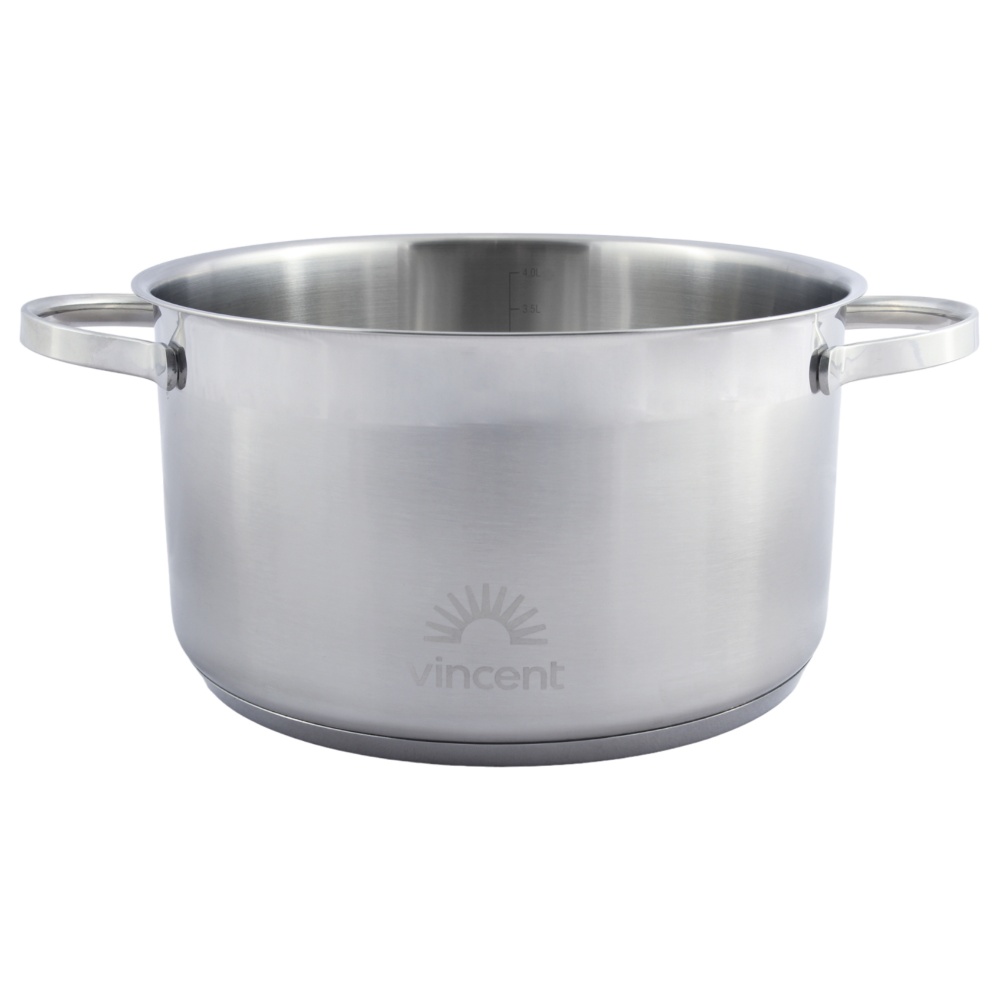 Кастрюля с крышкой Vincent 22 см 4,3 л VC-3185-22