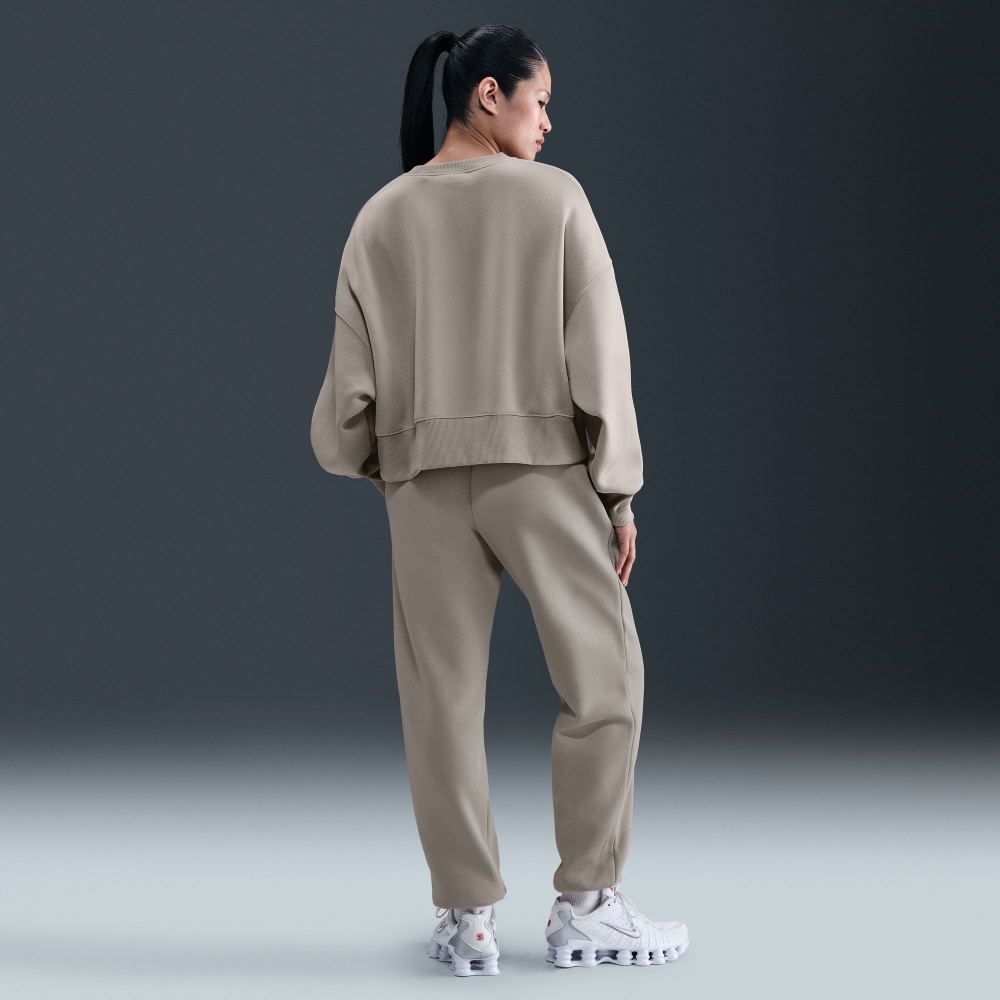 Штани Nike W NSW PHNX FLC HR OS PANT 2 FZ5996-009 р. S бежевий