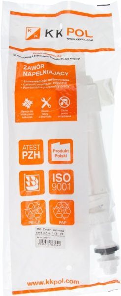 Арматура наполнительная Klechniowska d 1/2 нижняя