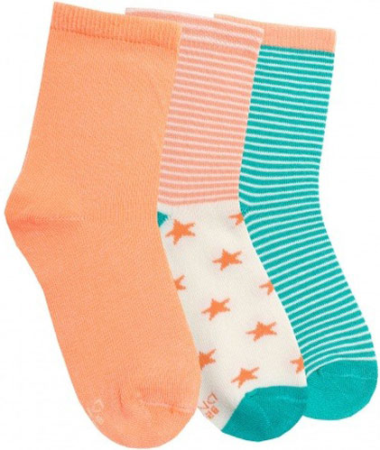 Шкарпетки дитячі для дівчаток Duna 66 р.18–20 молочний 