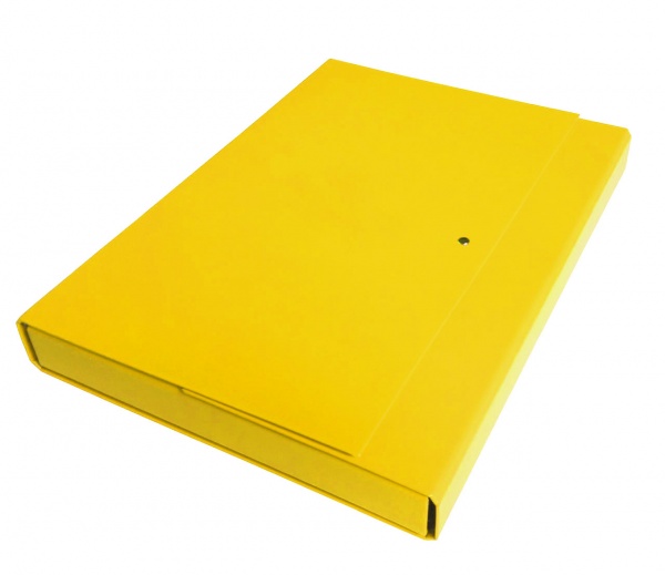 Папка-короб на липучке Академия А4 40 мм в ассортименте iTEM