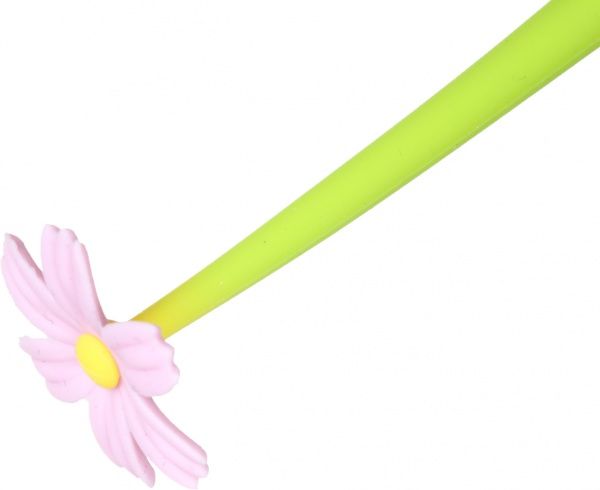 Ручка шариковая Цветок, светло-розовый 