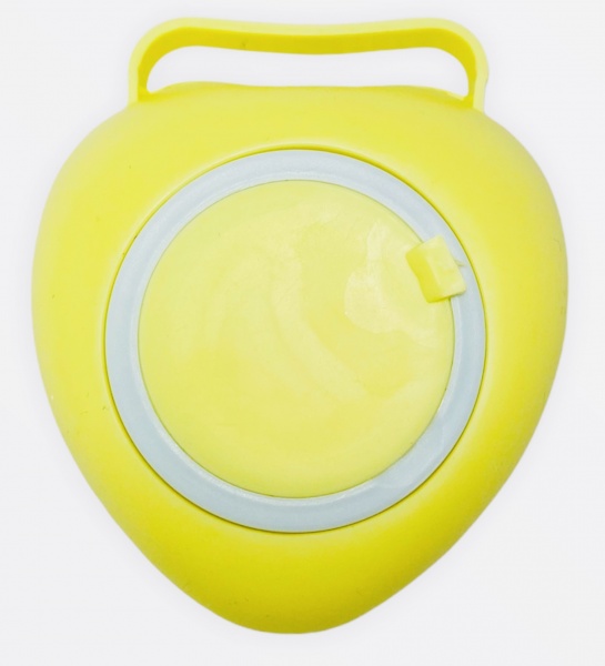 Мочалка массажная Beauty Line силиконовая с резервуаром 412430 (в ассортименте) 