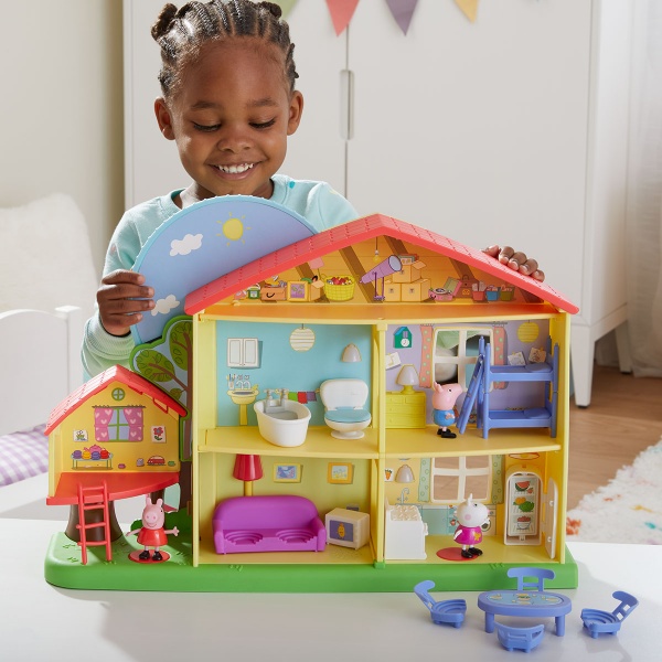 Іграшка Peppa Figurines Котедж Пеппи День-ніч F2188 