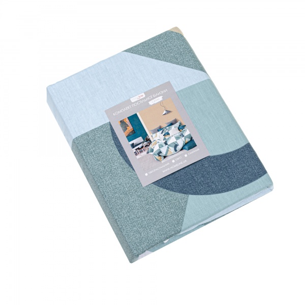 Комплект постельного белья Тоннель времени семейный разноцветный Homeline 