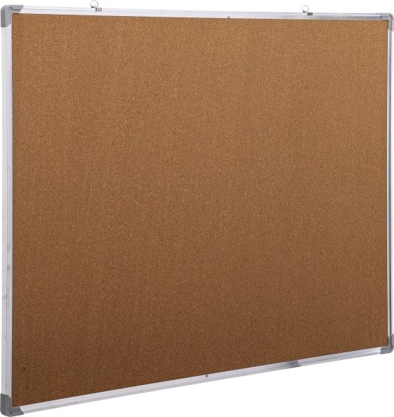 Доска пробковая Nota Bene 120х90 см с металлической рамкой 