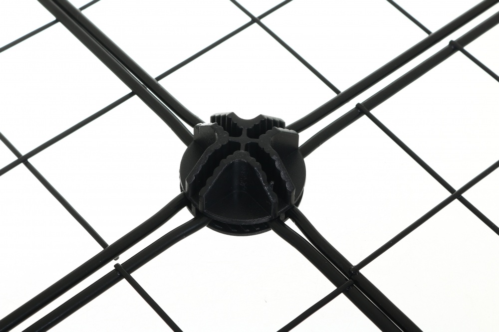 Стеллаж проволочный куб metal сubes storage 6 полки 1105х750х370 мм черный