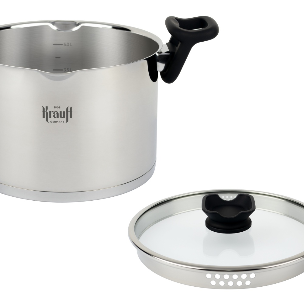 Кастрюля с крышкой Krauff Elegance 6,3 л 26-247-031